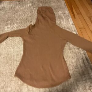 Columbia Women's Tan Hooded Sweater